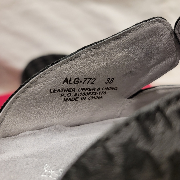 Alegria Classic - Houndstooth Maxi clogs - women's size 38 - Picture 6 of 16